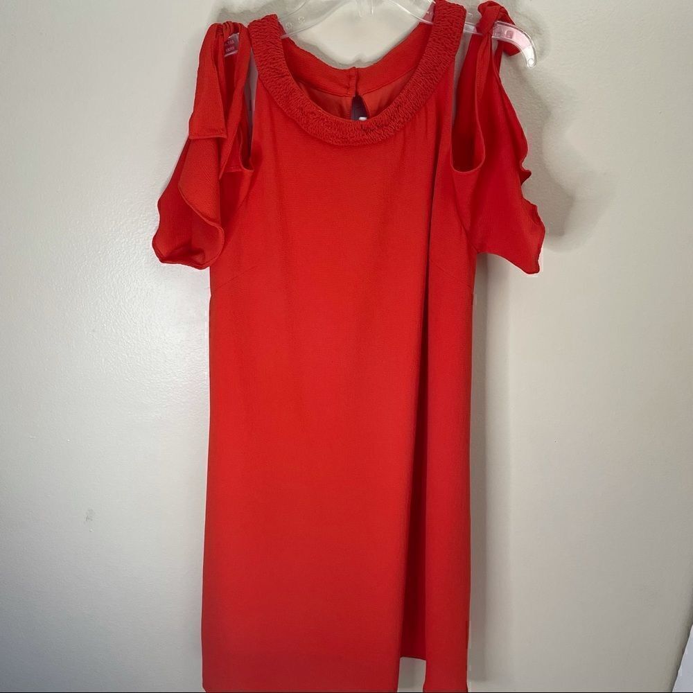 Entro | Dress/ orange/ cold shoulder - Picture 15 of 15